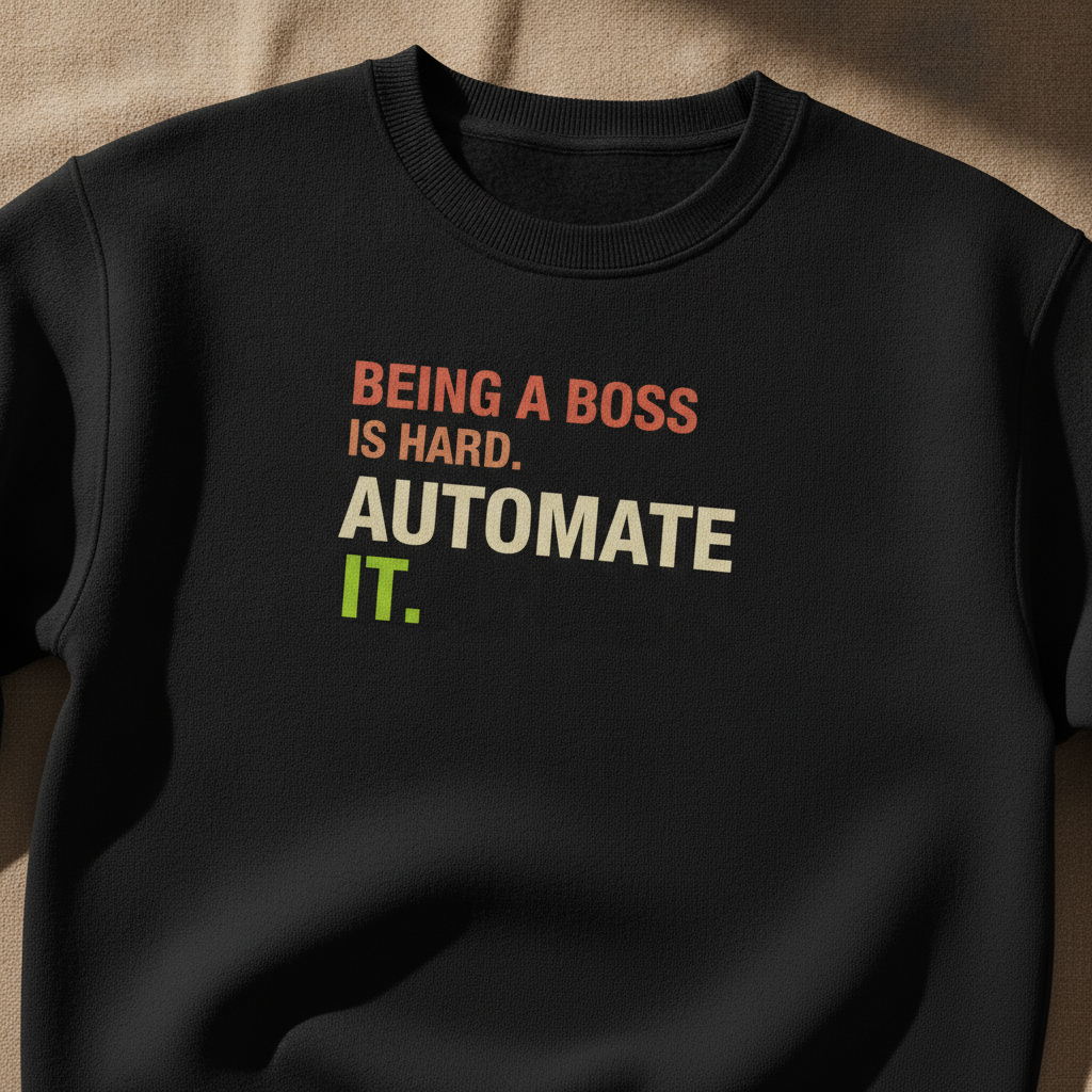 Being A Boss Is Hard Sweater