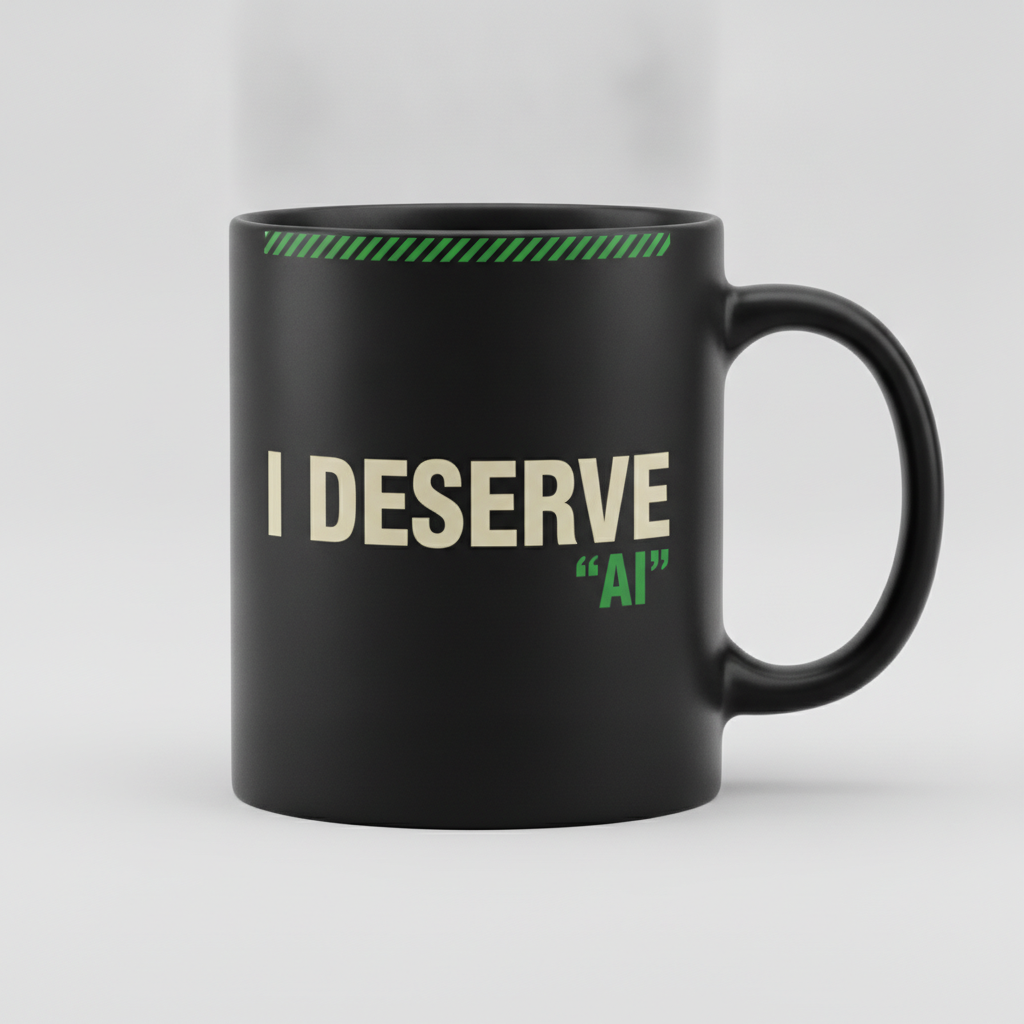 I Deserve AI Mug
