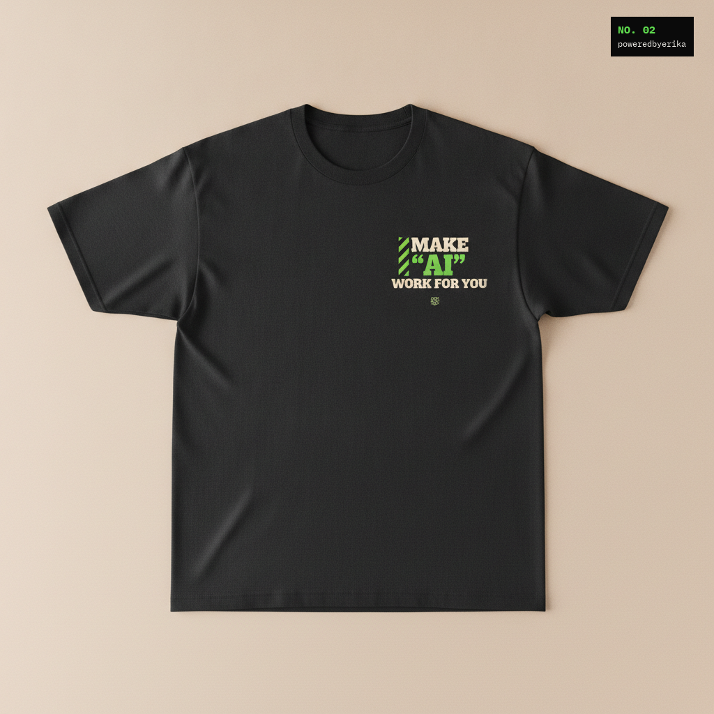 Make AI Work For You Fitted Tee